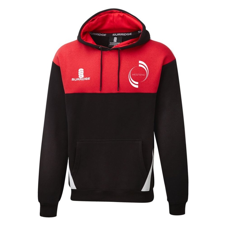 Westend FC Blade Hoody Black/Red/White